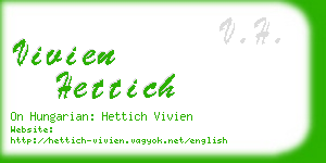 vivien hettich business card